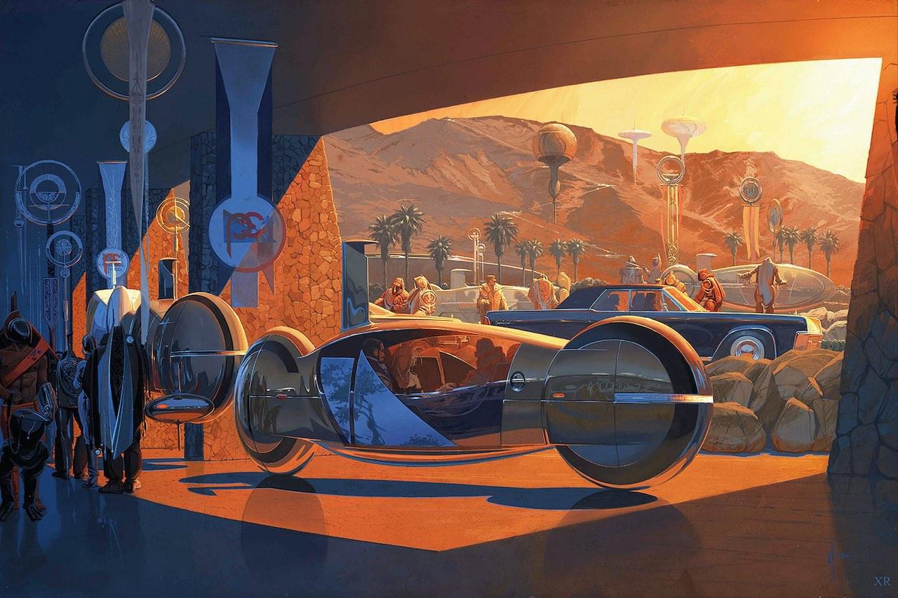 Palm Springs (2006) by Syd Mead